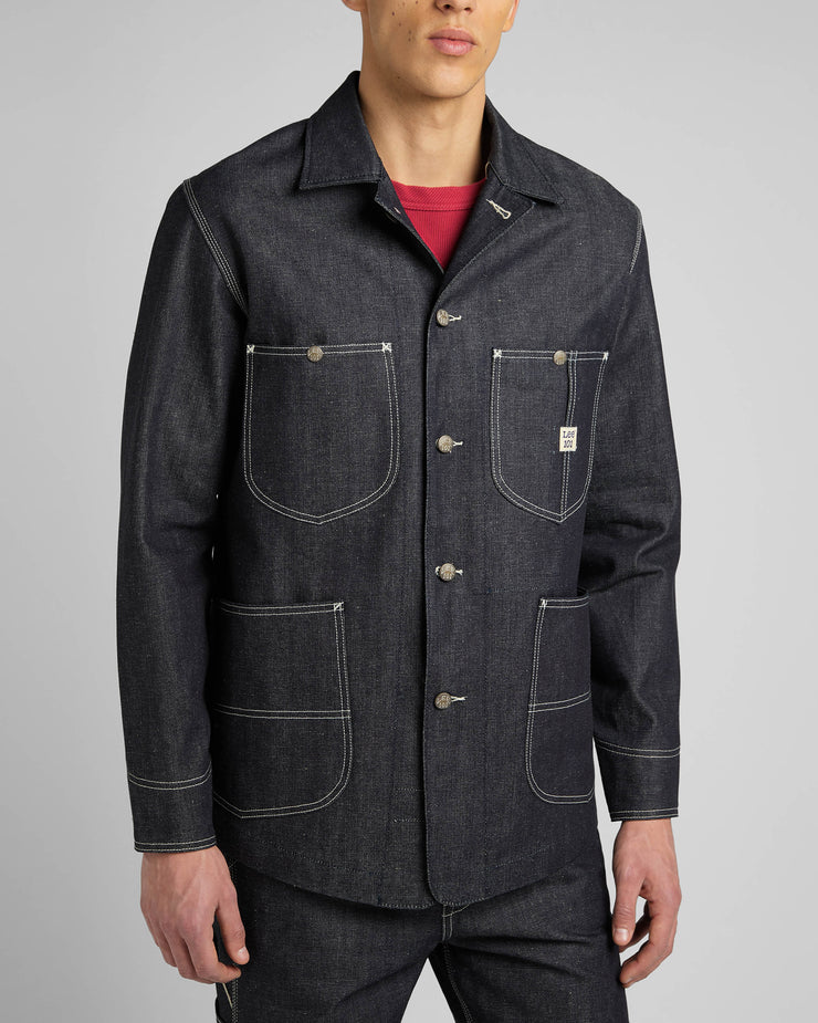 Lee 101 Selvedge Denim Loco Jacket - Dry | Lee Jackets & Coats | JEANSTORE