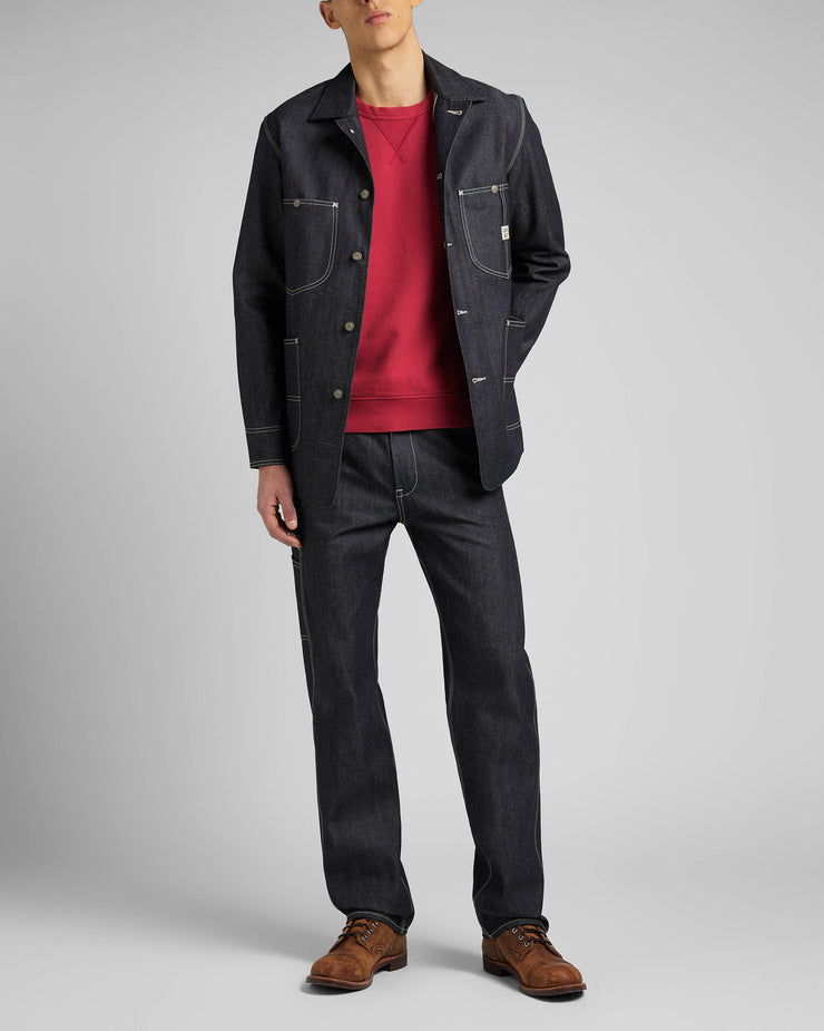 Lee 101 Selvedge Denim Loco Jacket - Dry | Lee Jackets & Coats | JEANSTORE