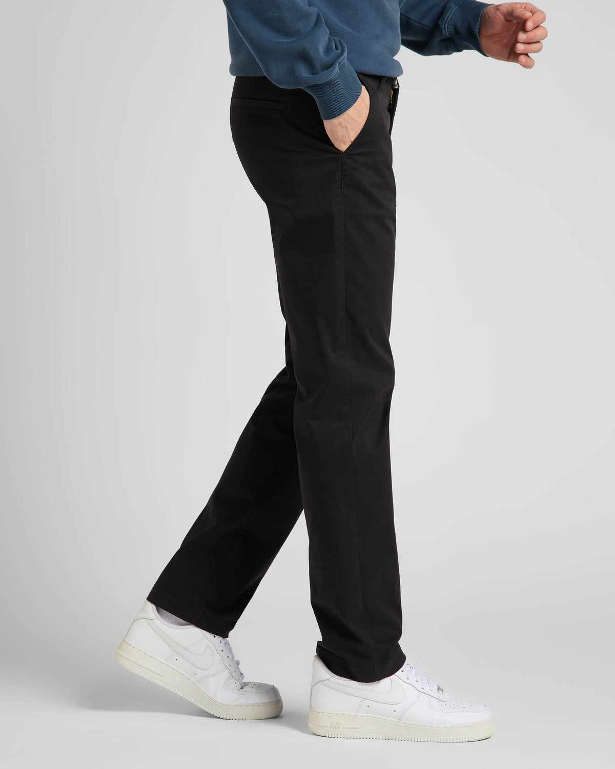 Lee Regular Mens Chino - Black | Lee Chinos & Non-Denim Pants | JEANSTORE