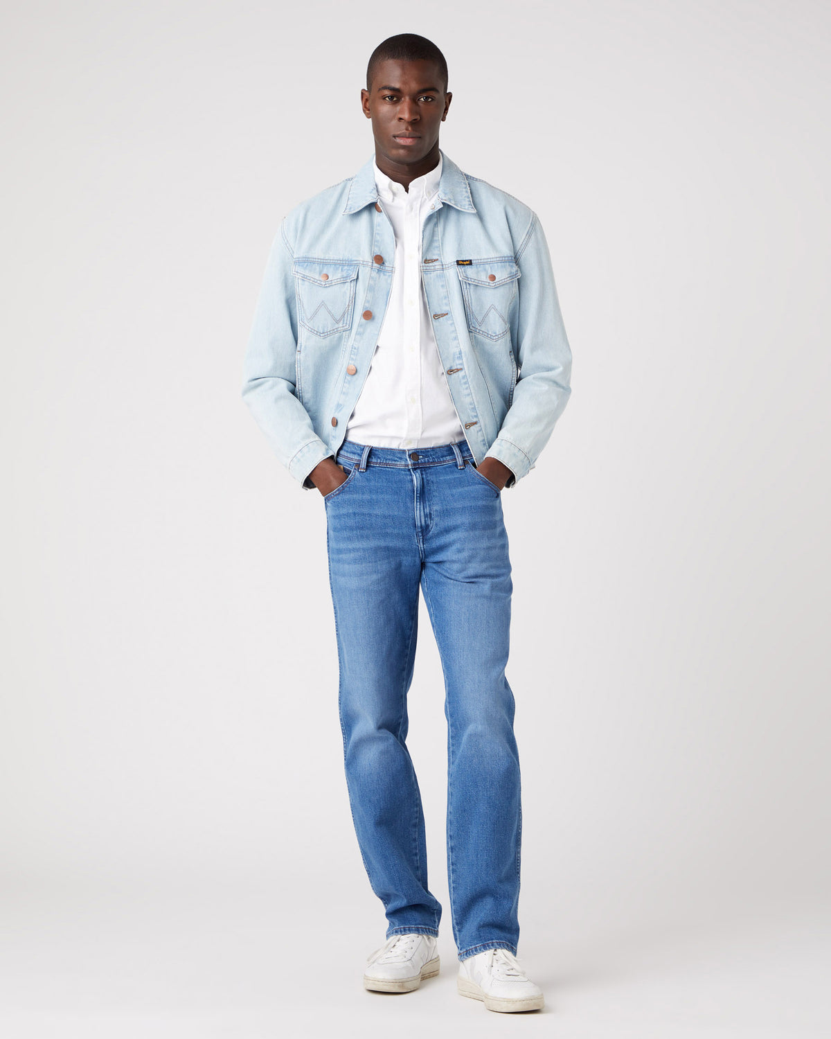 Wrangler Texas Stretch Authentic Straight Mens Jeans - New Favorite | Wrangler Jeans | JEANSTORE
