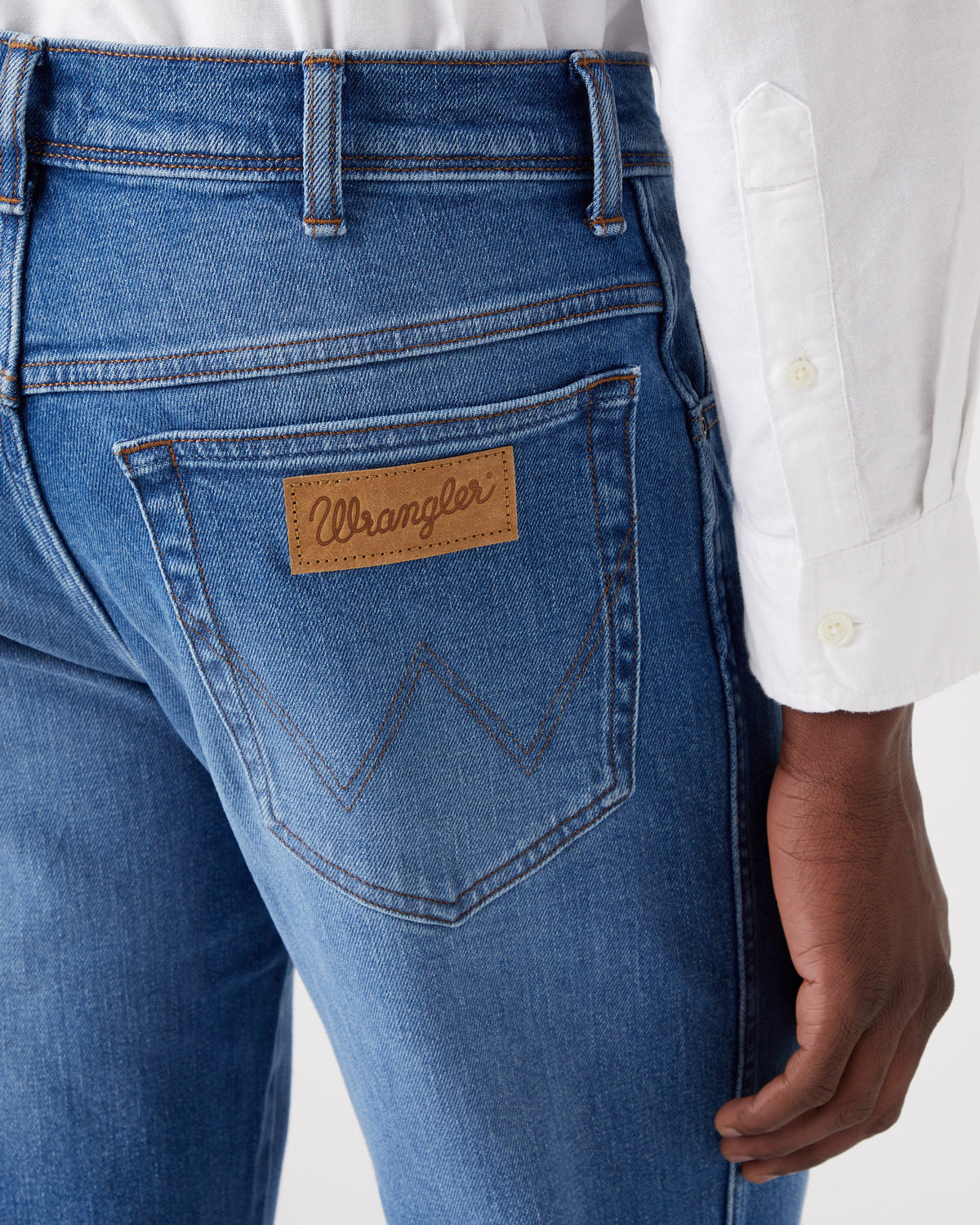 Wrangler Texas Stretch Authentic Straight Mens Jeans - New Favorite | Wrangler Jeans | JEANSTORE