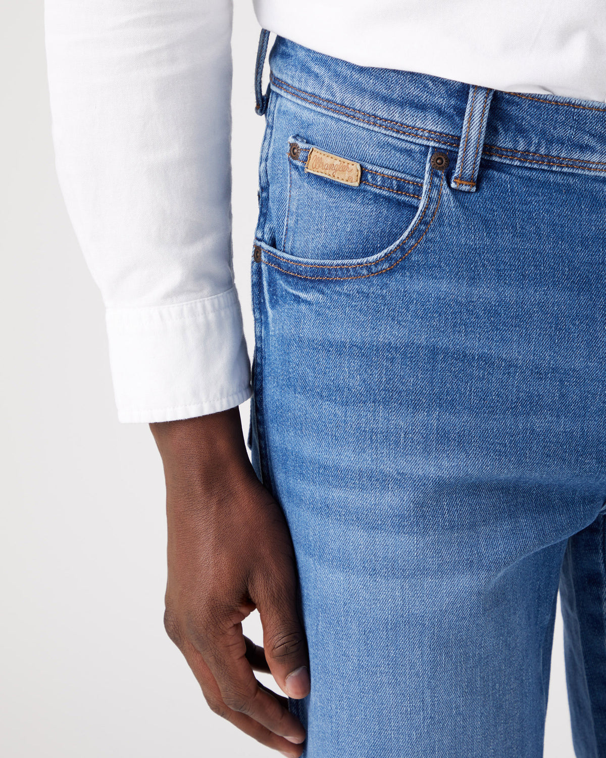 Wrangler Texas Stretch Authentic Straight Mens Jeans - New Favorite | Wrangler Jeans | JEANSTORE