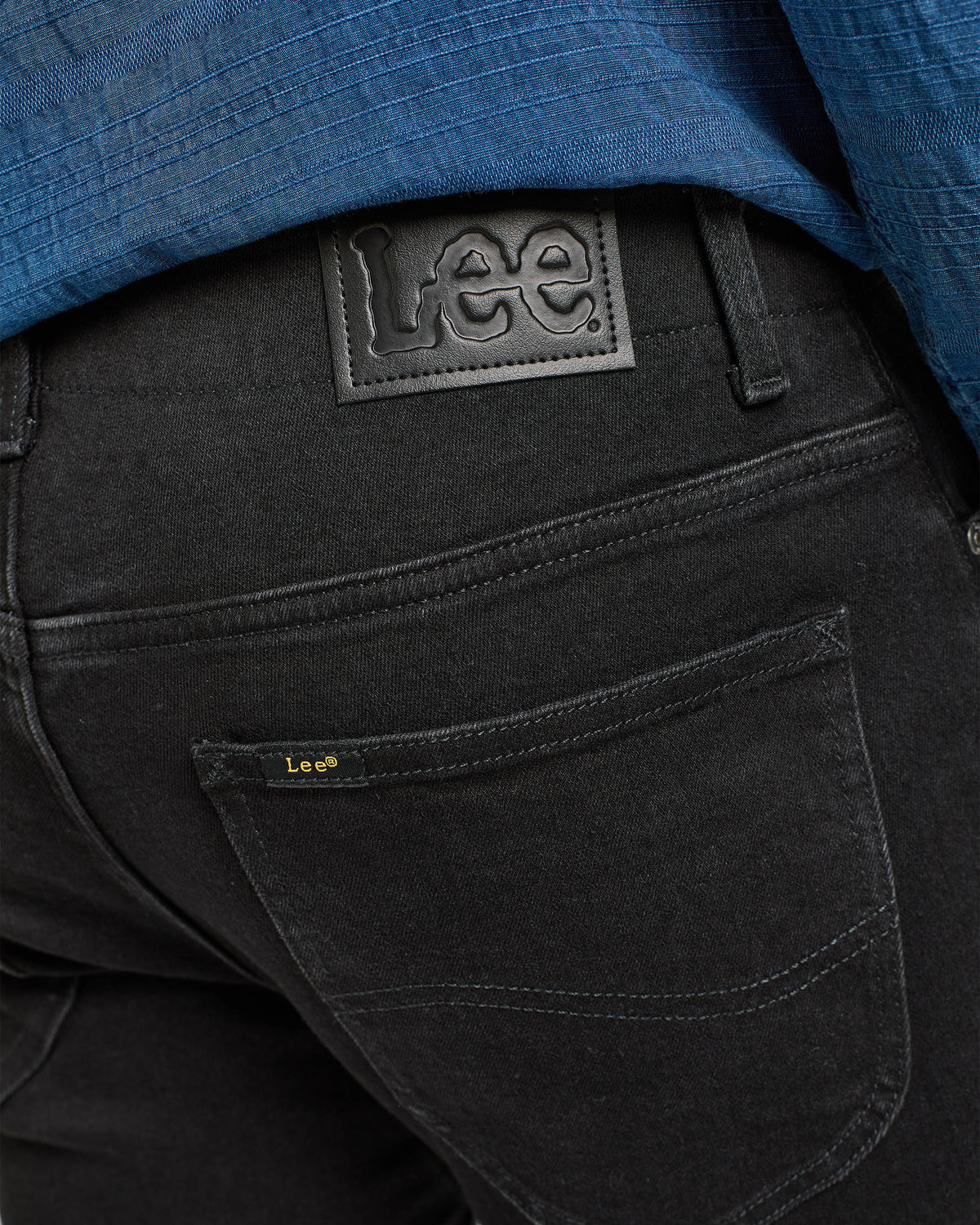 Lee Straight Fit Extreme Motion Mens Jeans - MVP Black | Lee Jeans | JEANSTORE