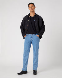 Wrangler Texas Stretch Authentic Straight Mens Jeans - Good Shot | Wrangler Jeans | JEANSTORE