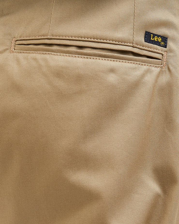 Lee 101 Loose Double Pleated Selvedge Chino - Dry