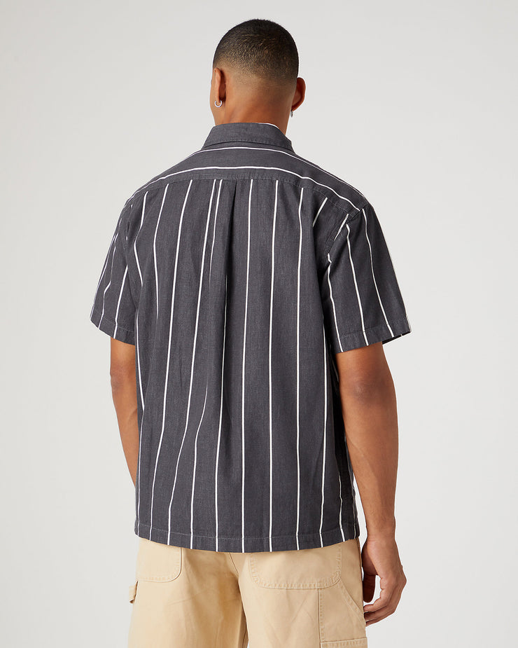 Wrangler Casey Jones 1 Pocket Shirt - Phantom | Wrangler Shirts | JEANSTORE