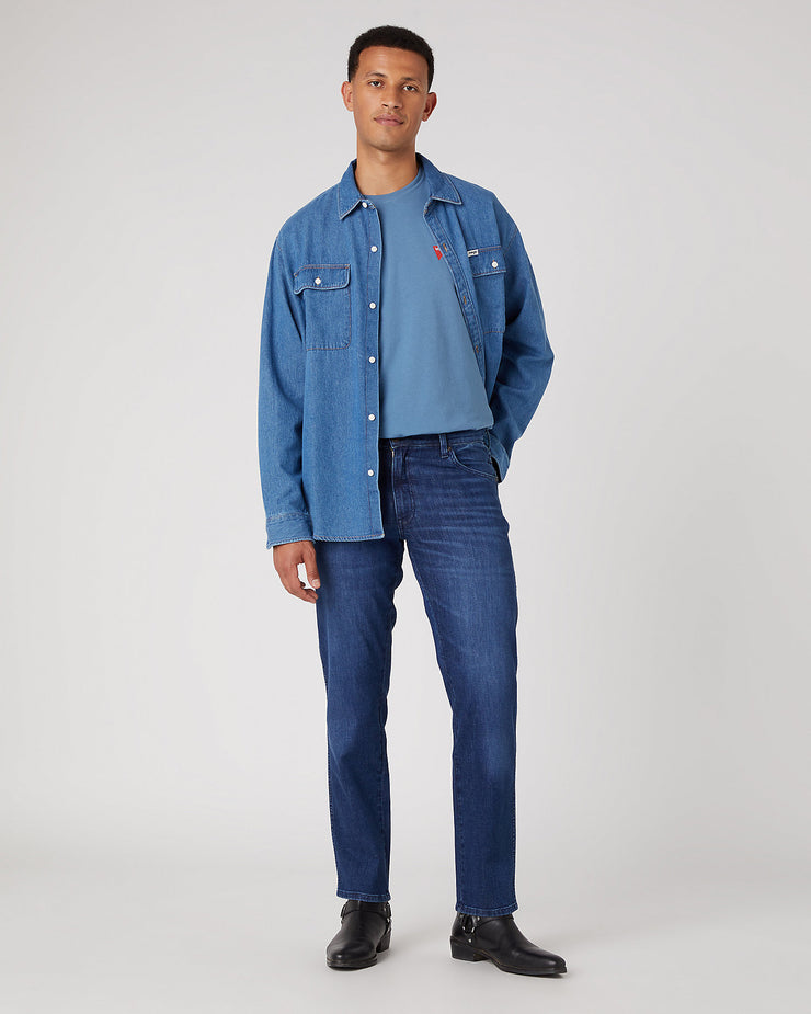 Wrangler Texas SLIM Mens Jeans - Free Way