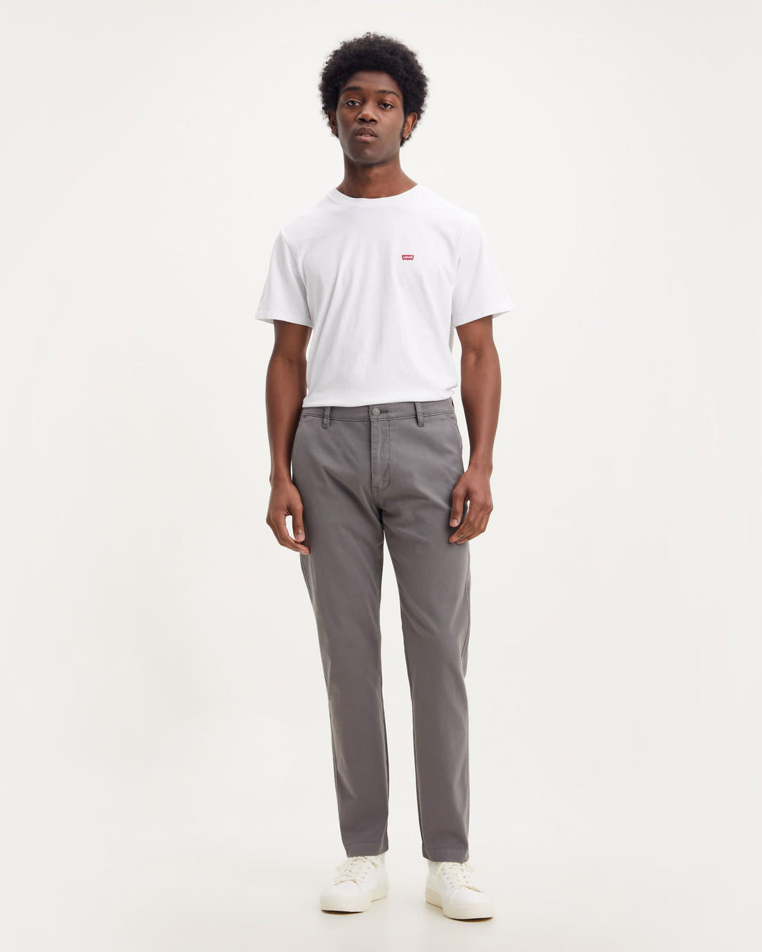 Levi's® XX Chino Standard II Regular Tapered Chinos - Grey Garment Dye ...