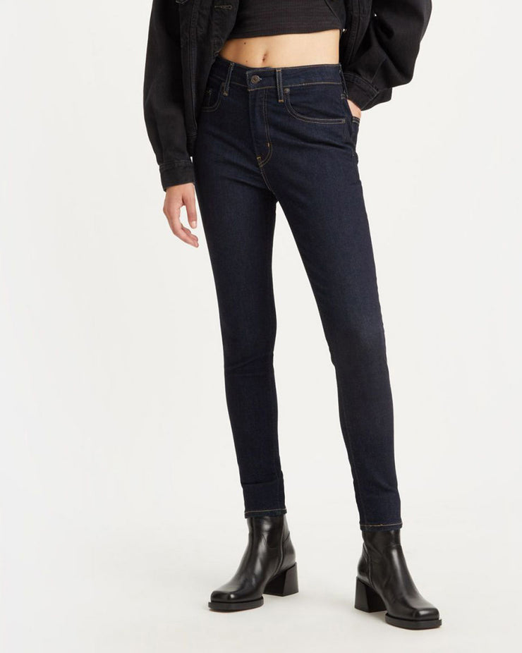 721™ High Rise Skinny Jeans (plus Size) - Black