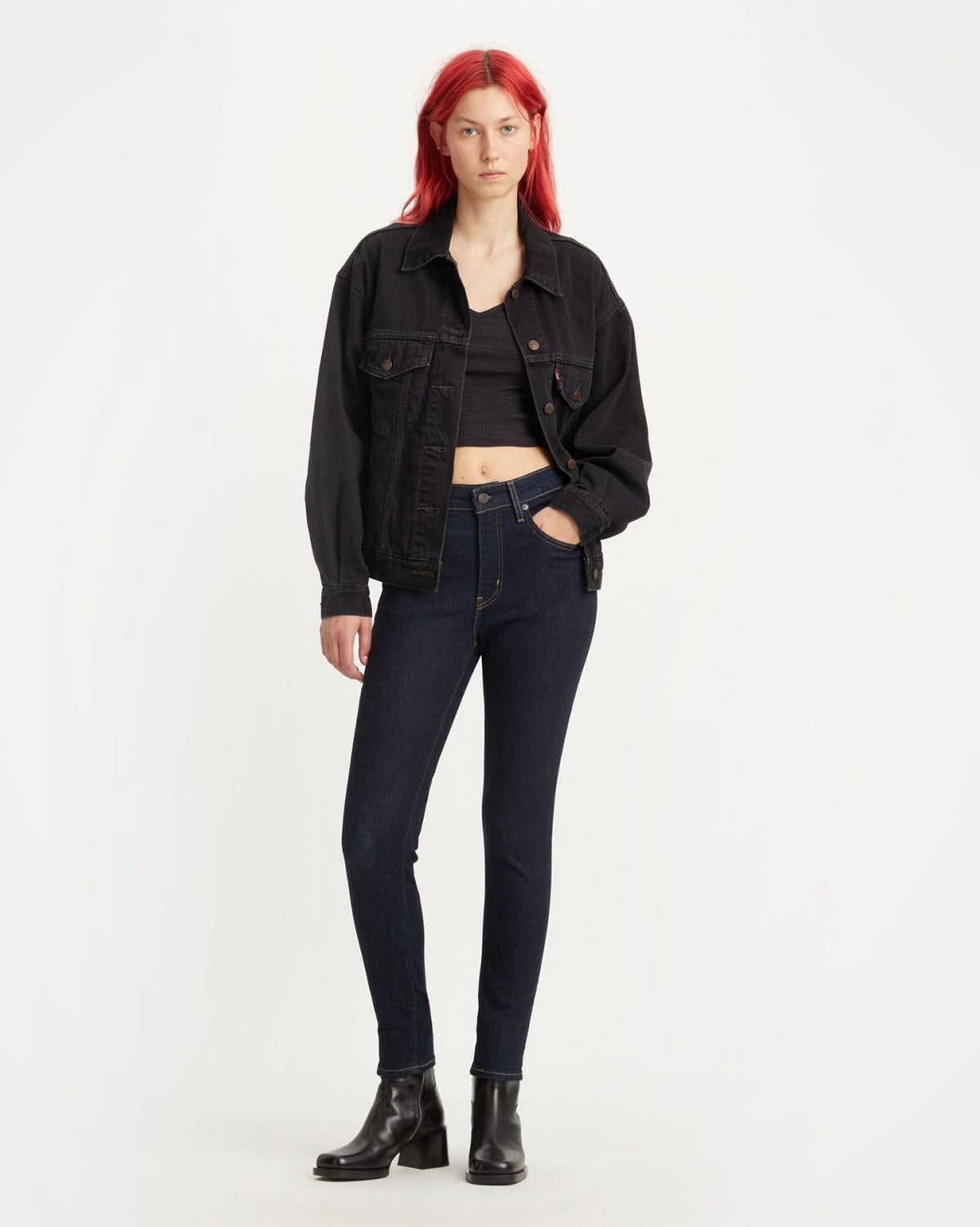 Levi's® Womens 721 High Rise Skinny Jeans - Blue Wave Rinse | Levi's® Jeans | JEANSTORE