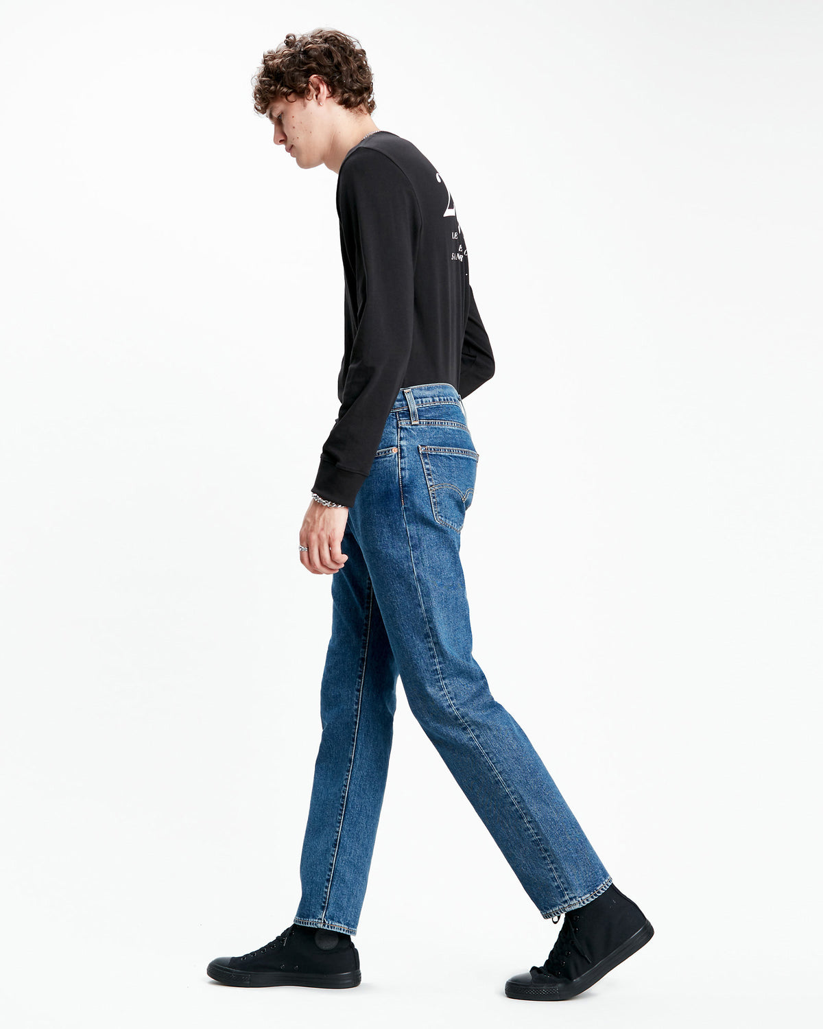 Levi's® 502 Regular Tapered Mens Jeans - Stonewash Stretch T2 | Levi's® Jeans | JEANSTORE