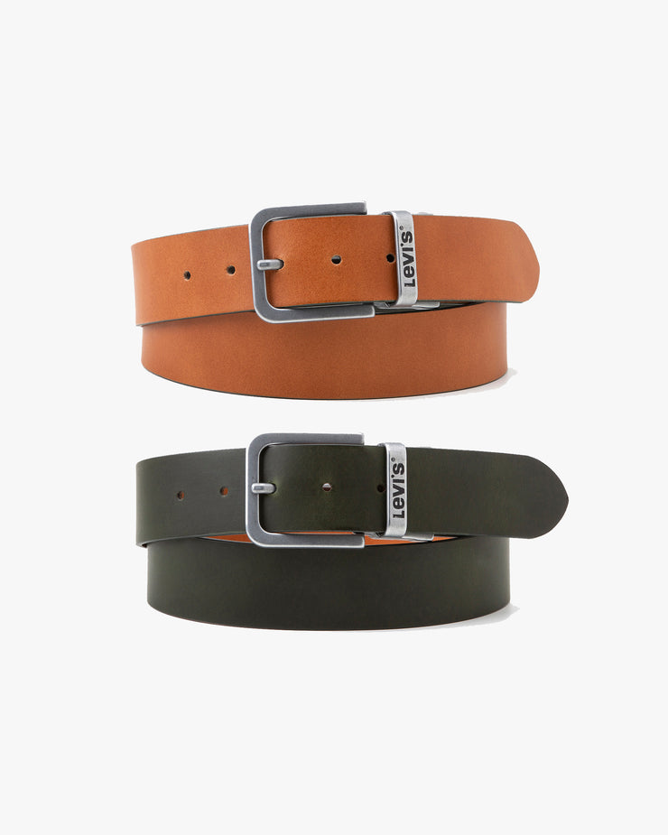 Levi's® 214826 Reversible Leather Belt - Tan / Black | Levi's® Belts | JEANSTORE