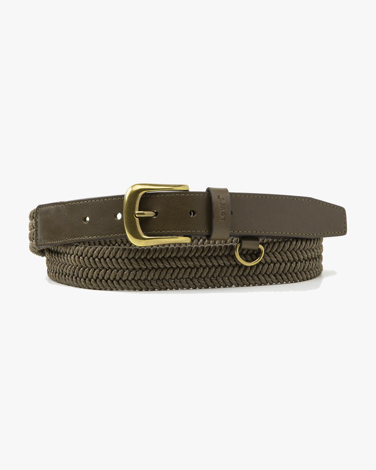 Levi's® Seasonal Rope Belt - Dark Army Green | Levi's® Belts | JEANSTORE