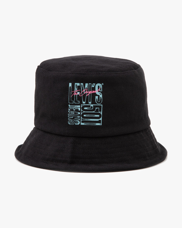 Levi's® 501 Graphic Bucket Hat - Black
