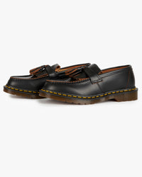Dr Martens Made In England Adrian Tassel Loafer - Black Quilon | Dr Martens Shoes | JEANSTORE