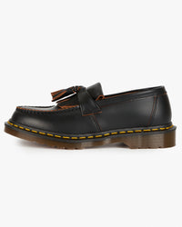 Dr Martens Made In England Adrian Tassel Loafer - Black Quilon | Dr Martens Shoes | JEANSTORE