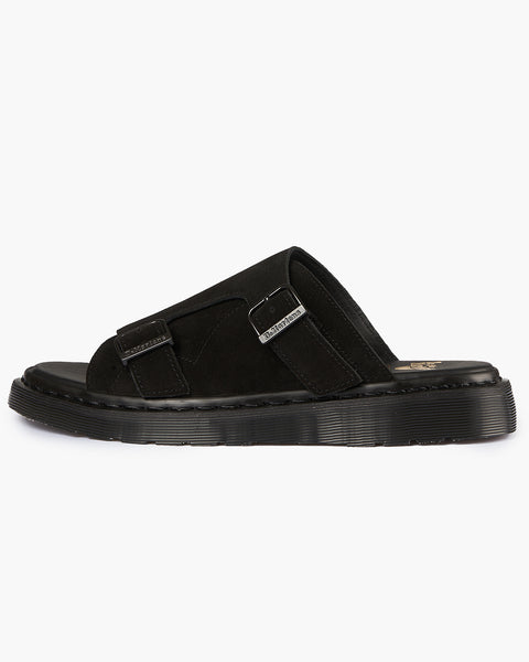 Dr Martens Made In England Dayne 2-Strap Sandal - Black Repello 