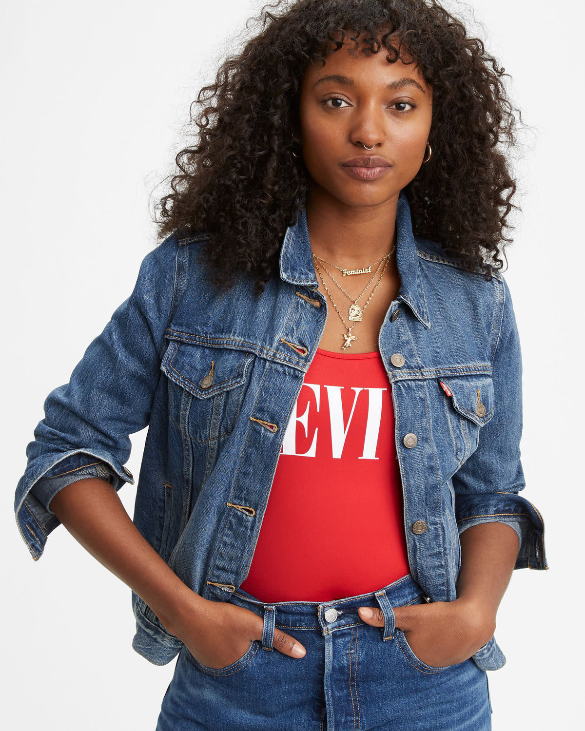 Levi's® Womens Original Trucker Jacket - Soft As Butter Dark | Levi's® Jackets & Coats | JEANSTORE