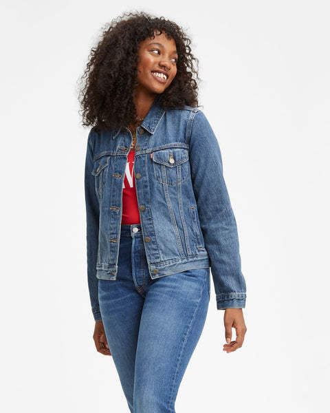 Levi s Original Trucker Jacket Soft As Butter Dark JEANSTORE