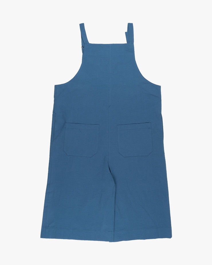 Naked & Famous Denim Womens Romper - 40's Seersucker Blue | Naked & Famous Denim Shirts | JEANSTORE