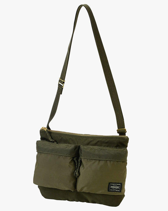 Porter-Yoshida & Co. Force Shoulder Bag - Olive Drab | Porter-Yoshida & Co. Bags | JEANSTORE