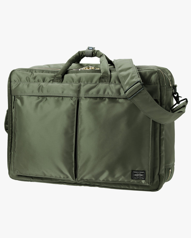 Porter-Yoshida & Co. Tanker 3-Way Briefcase - Sage Green