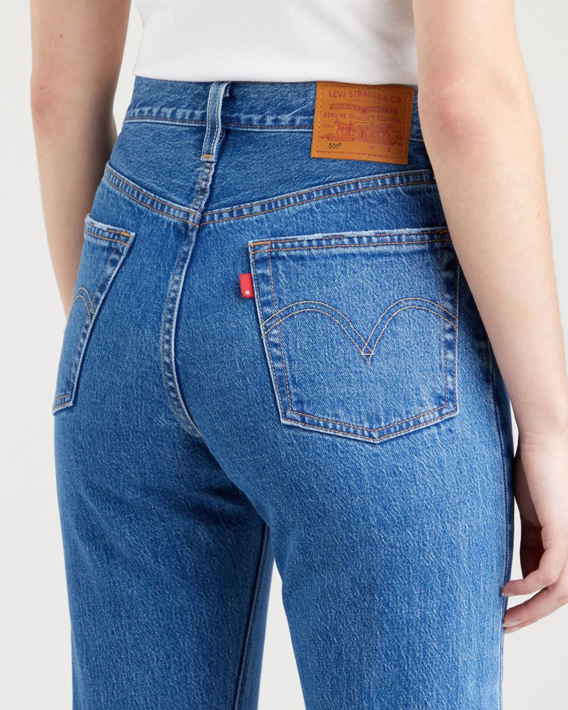 Levi's® Womens 501 Crop Jeans - Jazz Pop | Levi's® Jeans | JEANSTORE