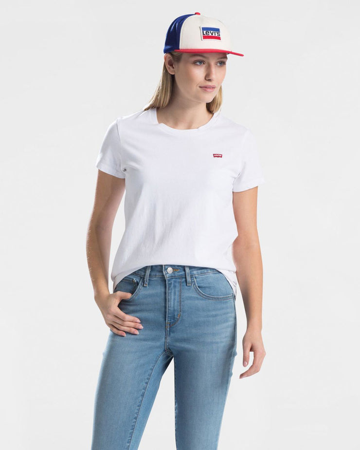 Levi's® Womens Perfect Tee - Small Batwing / White | Levi's® T Shirts | JEANSTORE