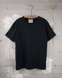 Wonder Looper 409gsm Double Heavyweight T Shirt - Black | Wonder Looper T Shirts | JEANSTORE
