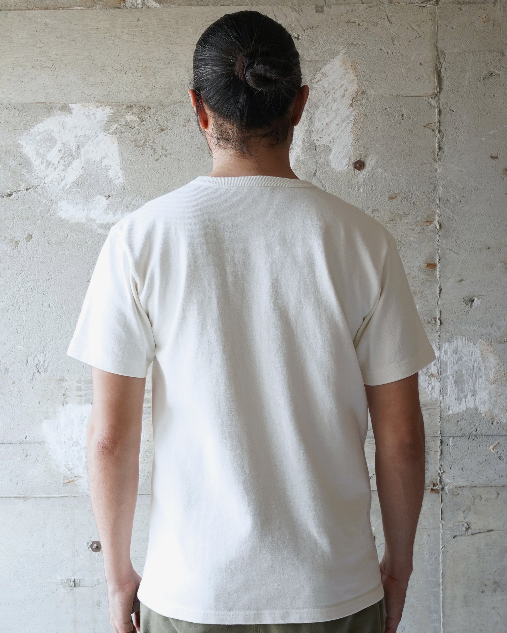 Wonder Looper 409gsm Double Heavyweight T Shirt - White | Wonder Looper T Shirts | JEANSTORE