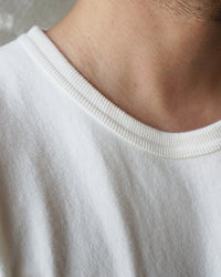 Wonder Looper 409gsm Double Heavyweight T Shirt - White | Wonder Looper T Shirts | JEANSTORE