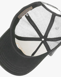 Stetson American Heritage Trucker Cap - Black / White | Stetson Hats | JEANSTORE