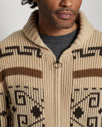 Pendleton Original Westerley Lambswool Sweater - Tan / Brown | Pendleton Sweaters & Knitwear | JEANSTORE