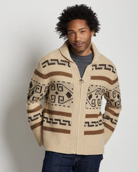 Pendleton Original Westerley Lambswool Sweater - Tan / Brown | Pendleton Sweaters & Knitwear | JEANSTORE