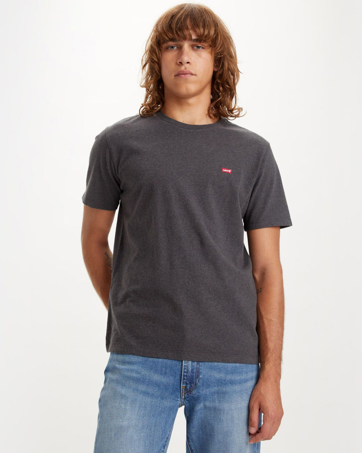 Levi's® Original HM Tee - Dark Charcoal Heather | Levi's® T Shirts | JEANSTORE