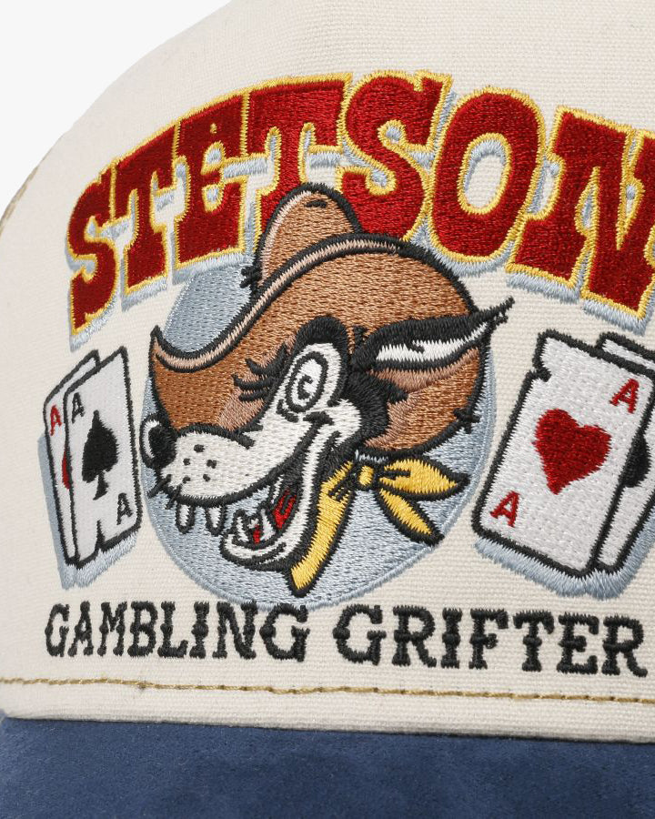 Stetson Gambling Grifter Trucker Cap - Beige | Stetson Hats | JEANSTORE