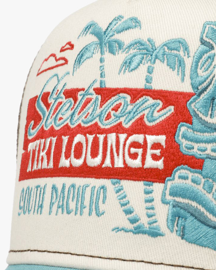 Stetson Tiki Lounge Trucker Cap - Brown | Stetson Hats | JEANSTORE