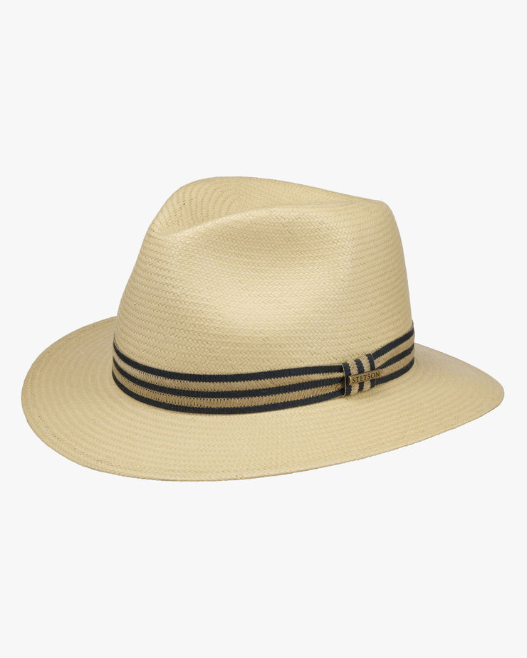 Stetson Altadena Toyo Traveller Straw Hat - Natural