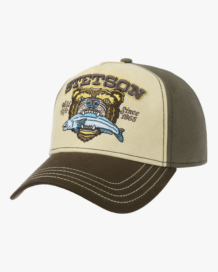 Stetson Wild Life Trucker Cap - Beige / Brown | Stetson Hats | JEANSTORE
