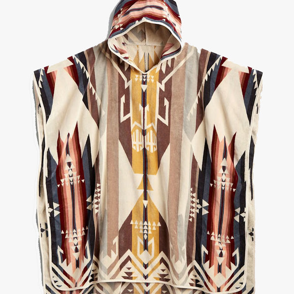 Pendleton Adult Jacquard Hooded Towel - White Sands Tan | Pendleton Miscellaneous | JEANSTORE