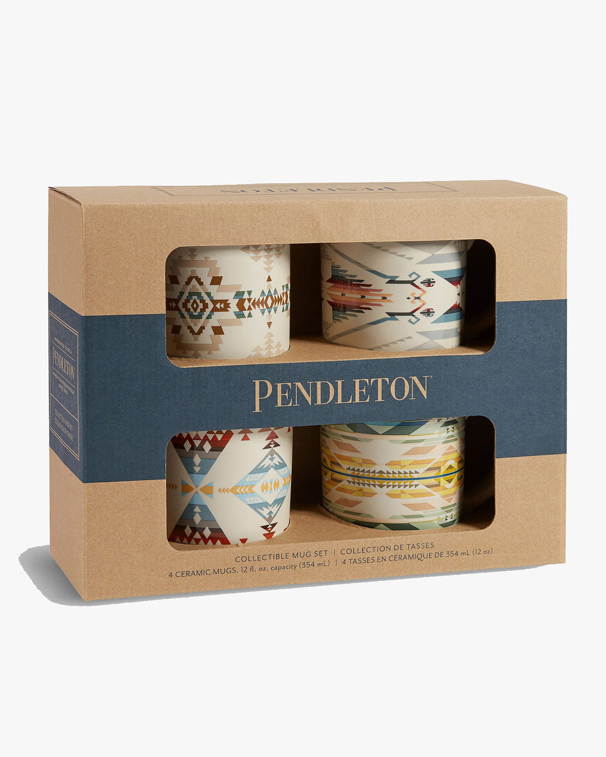 Pendleton Ceramic Mug Set Of 4 - High Desert Collection | Pendleton Miscellaneous | JEANSTORE