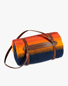 Pendleton National Park Wool Throw w/ Carrier - Grand Canyon Navy