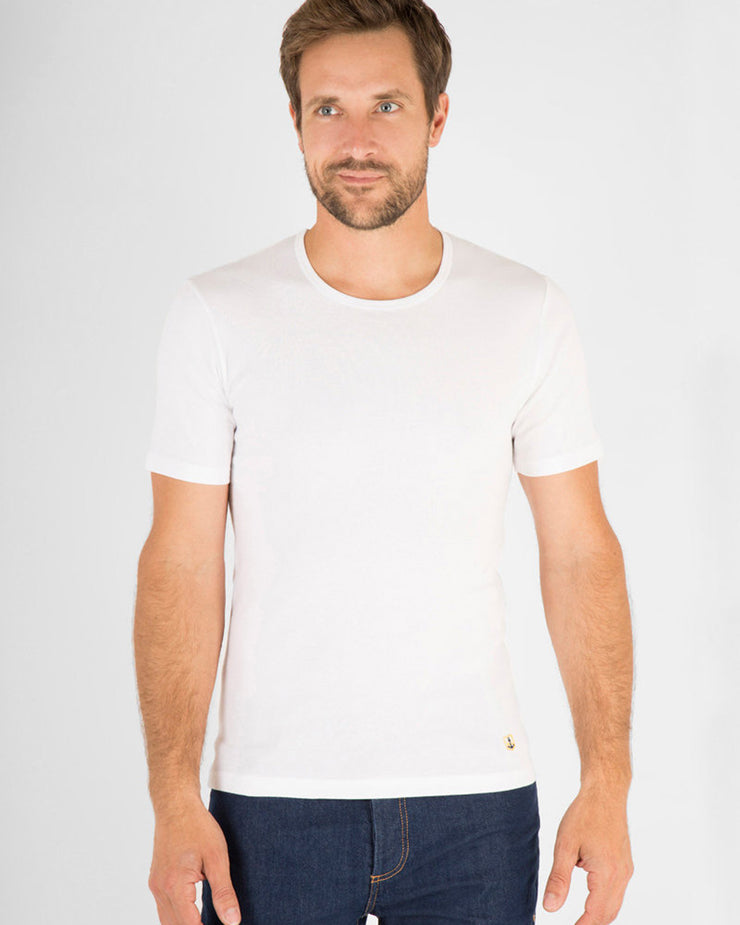 Armor Lux Heritage 2-Pack T-Shirts - White / Rich Navy