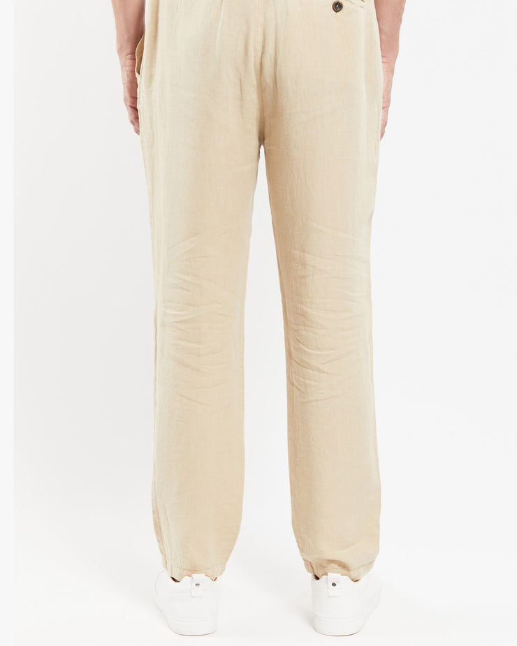 Armor Lux Casual Linen Trousers - Beige – JEANSTORE