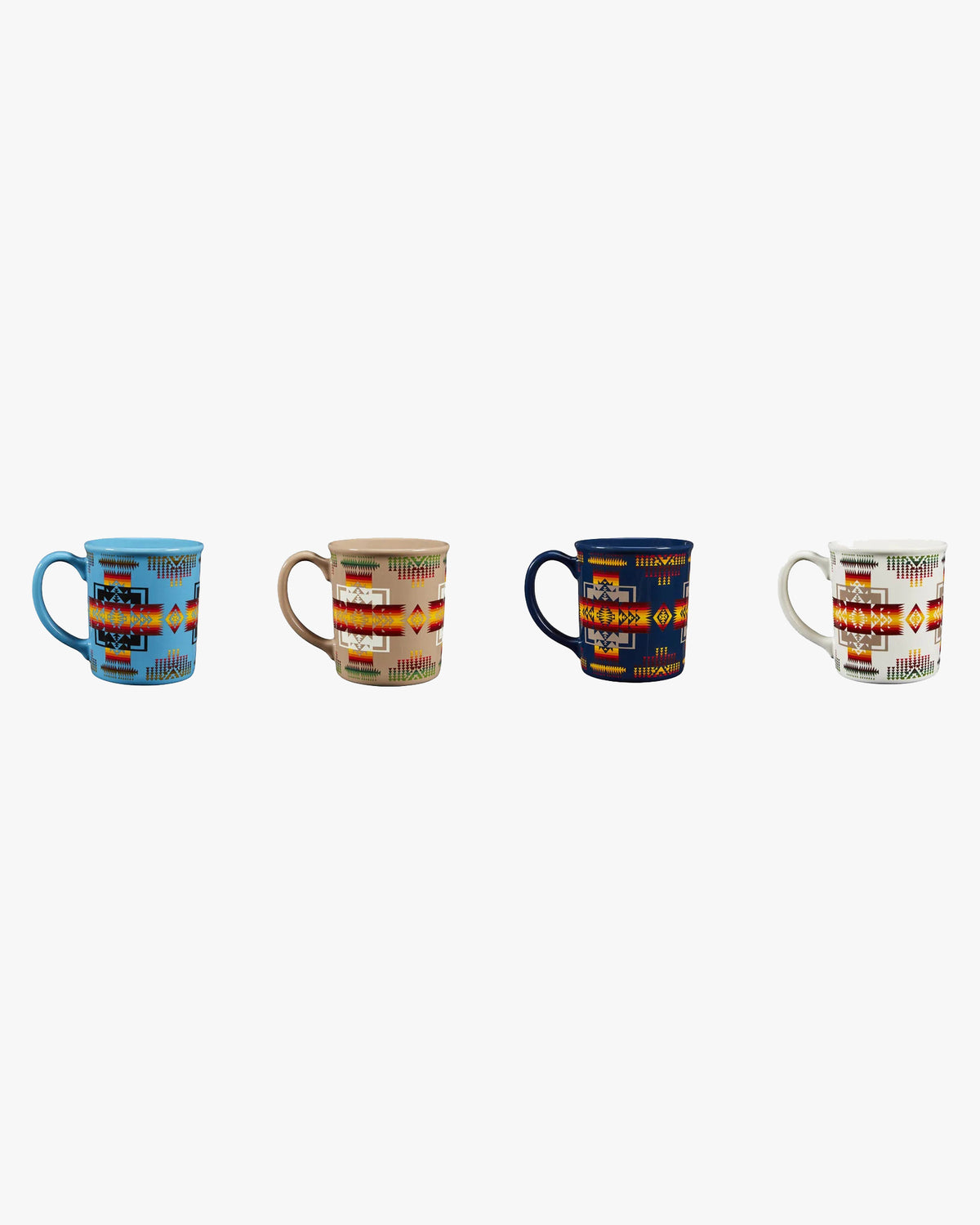 Pendleton Ceramic Mug Set Of 4 - Chief Joseph Multi | Pendleton Miscellaneous | JEANSTORE