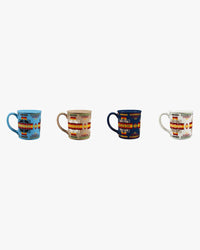 Pendleton Ceramic Mug Set Of 4 - Chief Joseph Multi | Pendleton Miscellaneous | JEANSTORE