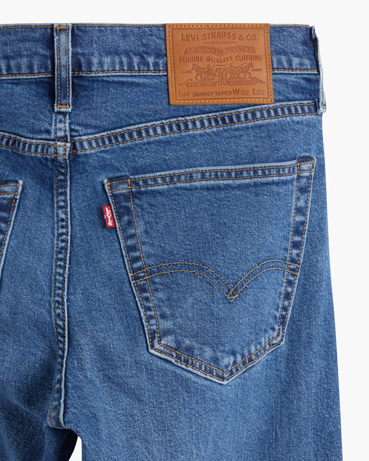 Levi's® Skinny Taper Mens Jeans - Medium Indigo Worn In | JEANSTORE