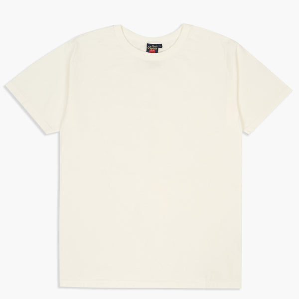 Studio D'Artisan 9913 Tsuri-Ami Tee - White | Studio D'Artisan T Shirts | JEANSTORE