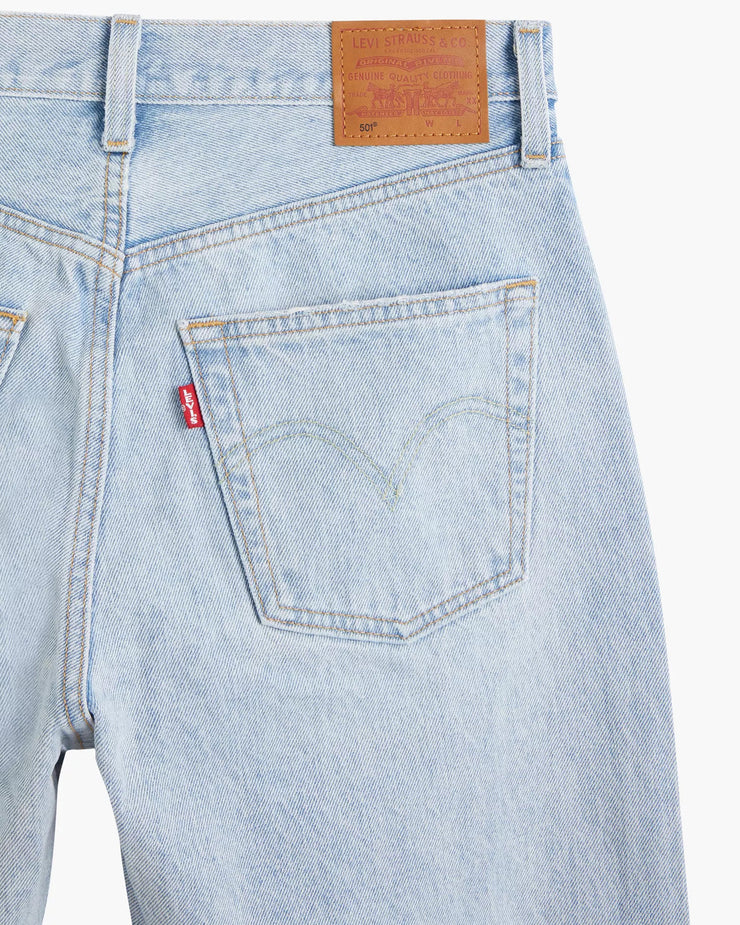 Dames Levis Plus 501 90s Jeans in Lichtblauw Dames Levis Plus 501 90s Jeans in Lichtblauw
