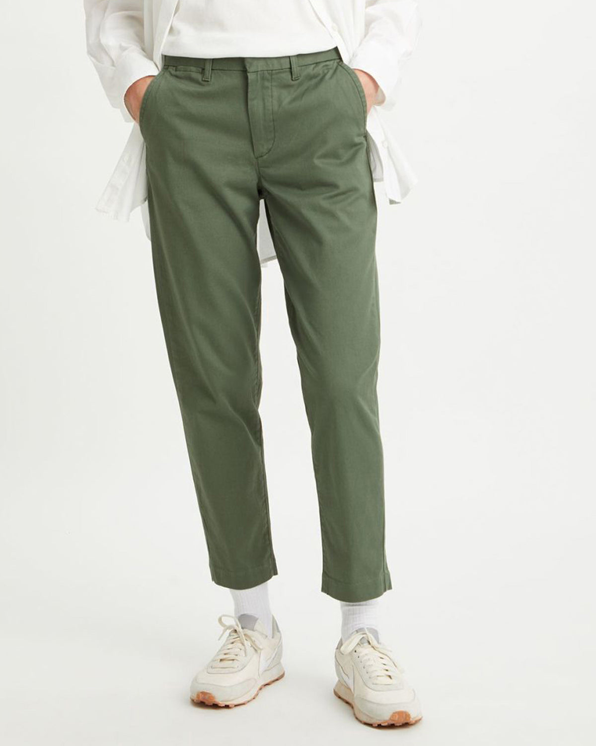 Levi's® Womens Essential Chino - Thyme Twill | Levi's® Chinos & Non-Denim Pants | JEANSTORE